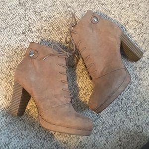 Tan Booties
